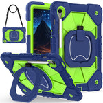 For Samsung Galaxy Tab S10 Lite / S10 FE / S9 FE / S9 Case Silicone + PC Kickstand Tablet Cover