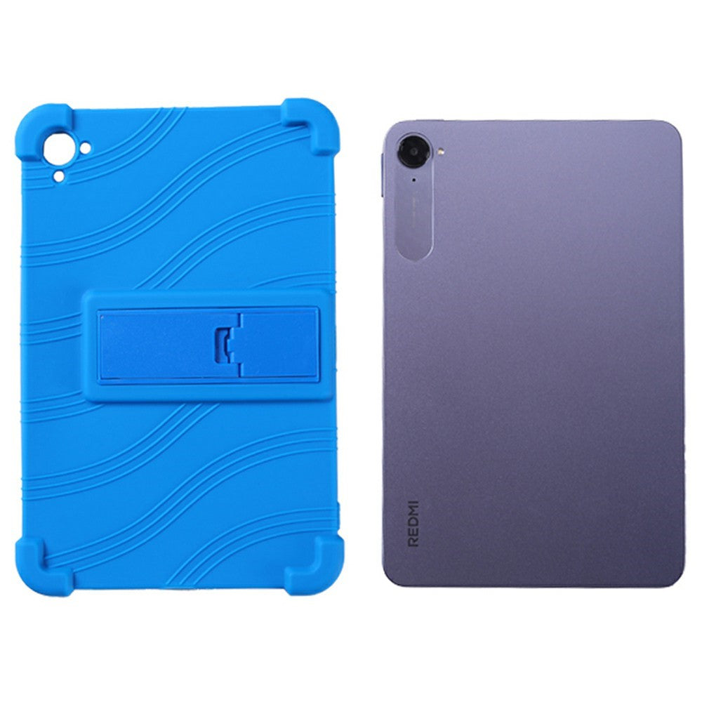 For Xiaomi Pad Mini / Redmi K Pad Silicone Case with Kickstand Rugged Protective Cover