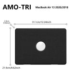 Bærbart etui til MacBook Air 13 tommer (2020) / (2018) (A2337 M1 A2179 A1932) Beskyttelsescover