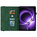 For Xiaomi Pad Mini / Redmi K Pad Case Butterfly Flower Imprint PU Leather Tablet Cover with Card Slots