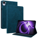 For Xiaomi Pad Mini / Redmi K Pad Case Butterfly Flower Imprint PU Leather Tablet Cover with Card Slots