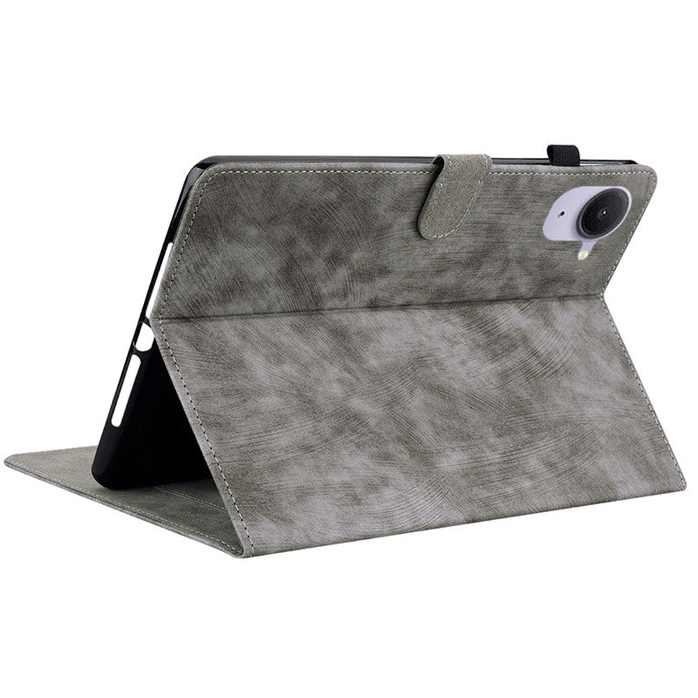 For Xiaomi Pad Mini / Redmi K Pad Case Tiger Imprint Anti-Scratch PU Leather Tablet Cover