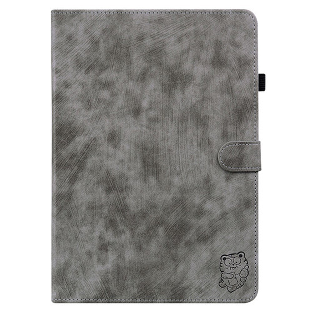 For Xiaomi Pad Mini / Redmi K Pad Case Tiger Imprint Anti-Scratch PU Leather Tablet Cover