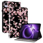 For Xiaomi Pad Mini / Redmi K Pad Leather Case Pattern Printed Stand Tablet Cover with Card Slots