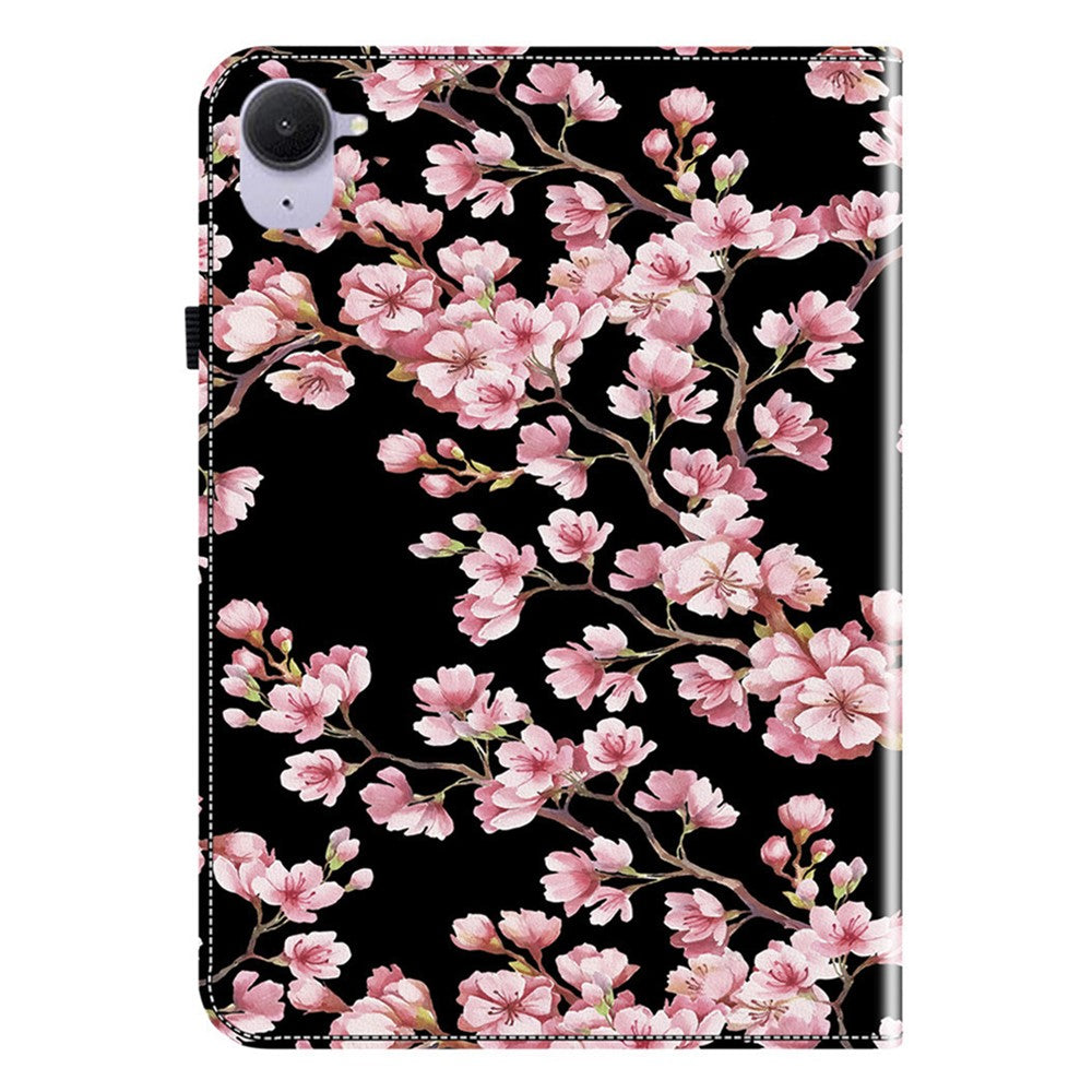 For Xiaomi Pad Mini / Redmi K Pad Leather Case Pattern Printed Stand Tablet Cover with Card Slots