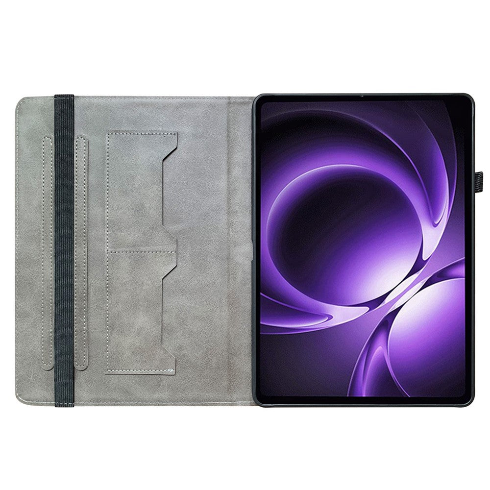 For Xiaomi Pad Mini / Redmi K Pad Leather Case Pattern Printed Stand Tablet Cover with Card Slots
