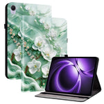 For Xiaomi Pad Mini / Redmi K Pad Leather Case Pattern Printed Stand Tablet Cover with Card Slots