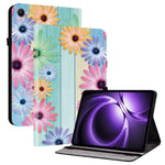 For Xiaomi Pad Mini / Redmi K Pad Leather Case Pattern Printed Stand Tablet Cover with Card Slots