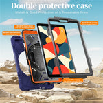 For Lenovo Tab K9 / Tab One Case TPU + PC + Silicone Kickstand Anti Drop Tablet Cover