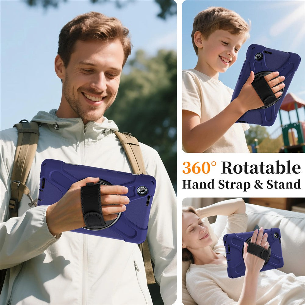 For Lenovo Tab K9 / Tab One Case TPU + PC + Silicone Kickstand Anti Drop Tablet Cover
