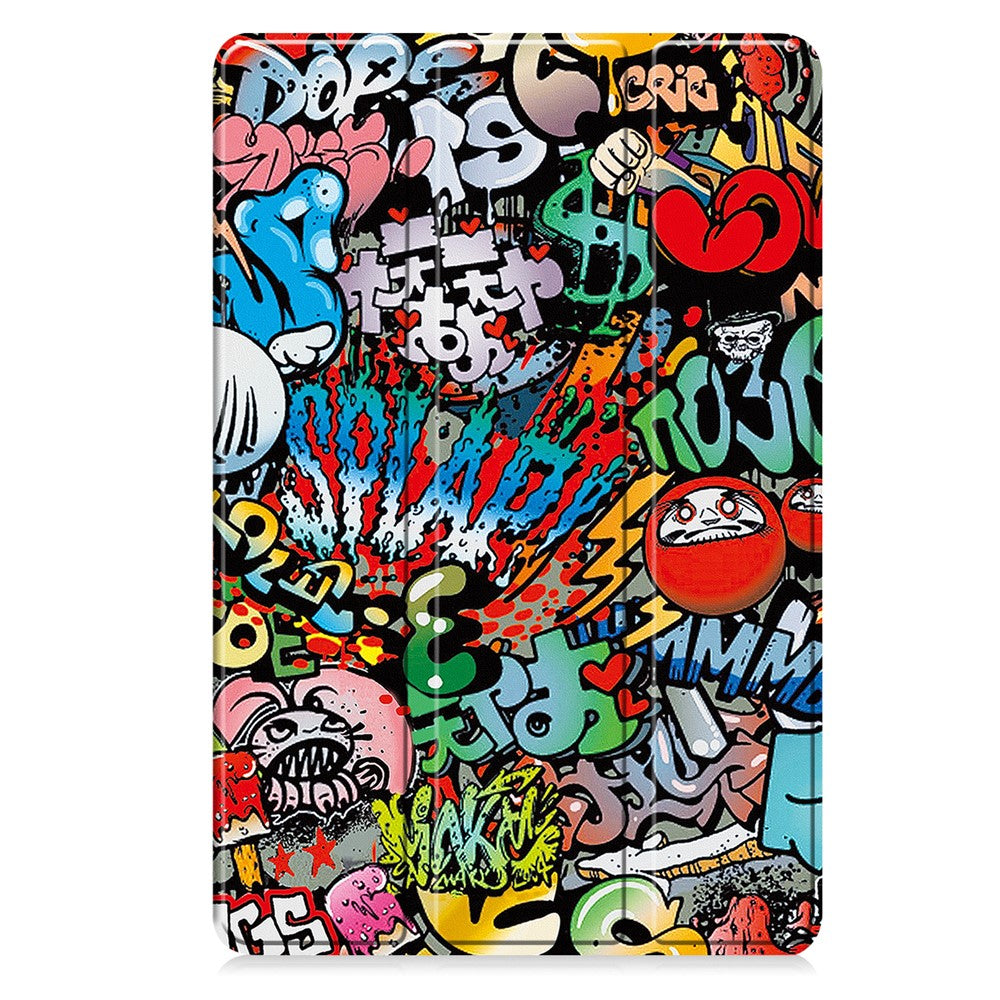 For Oppo Pad SE  /  OnePlus Pad Lite Case Pattern Print Leather Stand Tablet Cover