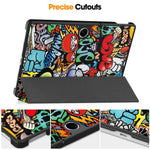 For Oppo Pad SE  /  OnePlus Pad Lite Case Pattern Print Leather Stand Tablet Cover