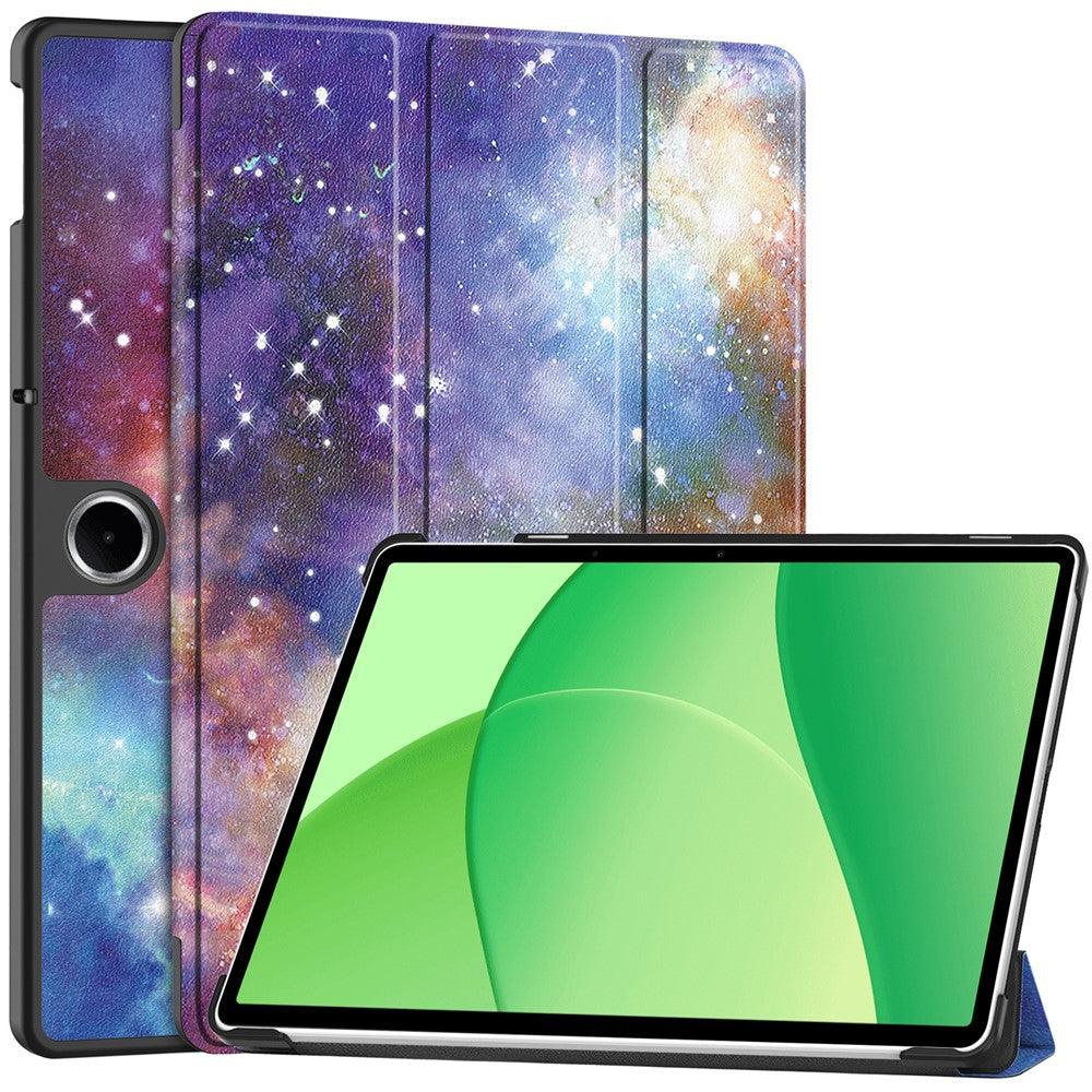 For Oppo Pad SE  /  OnePlus Pad Lite Case Pattern Print Leather Stand Tablet Cover
