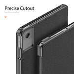 DUX DUCIS For Lenovo Tab K11 Gen 2 / Lenovo Idea Tab Case  Domo Series Tri-fold Stand PU Leather Protective Tablet Cover
