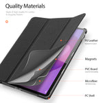 DUX DUCIS For Lenovo Tab K11 Gen 2 / Lenovo Idea Tab Case  Domo Series Tri-fold Stand PU Leather Protective Tablet Cover