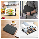 DUX DUCIS For Lenovo Tab K11 Gen 2 / Lenovo Idea Tab Case  Domo Series Tri-fold Stand PU Leather Protective Tablet Cover