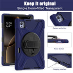 For Xiaomi Pad 7 Ultra Kickstand Case TPU PC Silicone Tablet Cover with Shoulder Strap