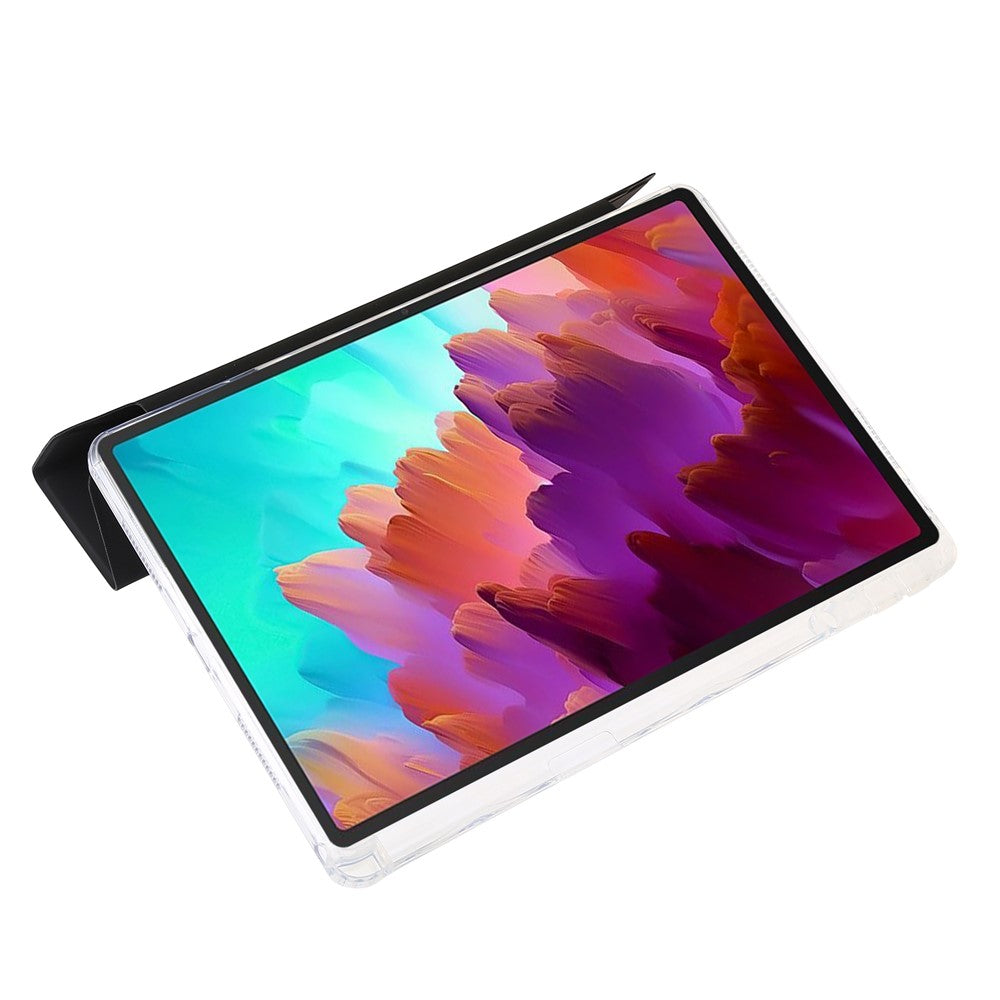 For Lenovo Tab K11 Gen 2 / Idea Tab / Xiaoxin Pad 11 2025 Case PU Leather Origami Stand Clear Tablet Cover