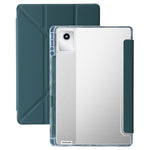 For Lenovo Tab K11 Gen 2 / Idea Tab / Xiaoxin Pad 11 2025 Case PU Leather Origami Stand Clear Tablet Cover