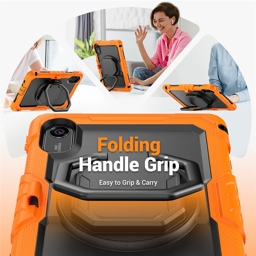 For Xiaomi Redmi Pad 2 11 Kickstand Case with Stylus Holder PC Silicone Tablet Cover