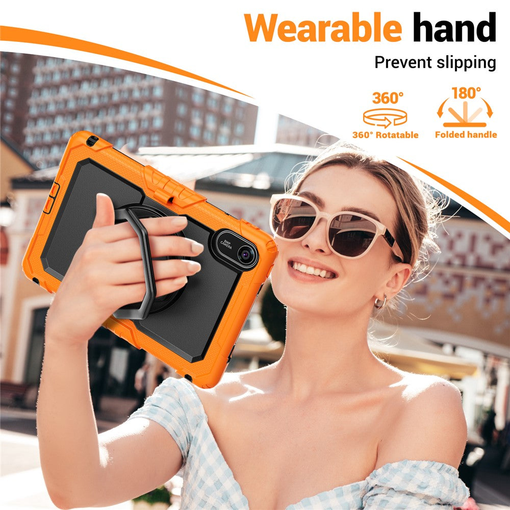 For Xiaomi Redmi Pad 2 11 Kickstand Case with Stylus Holder PC Silicone Tablet Cover