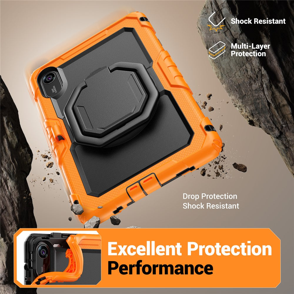 For Xiaomi Redmi Pad 2 11 Kickstand Case with Stylus Holder PC Silicone Tablet Cover