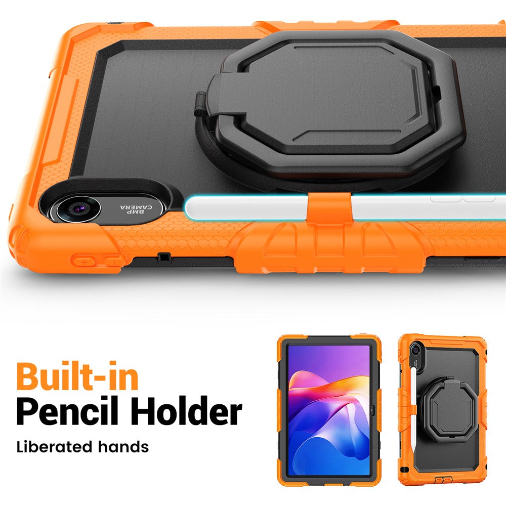 For Xiaomi Redmi Pad 2 11 Kickstand Case with Stylus Holder PC Silicone Tablet Cover