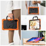 For Xiaomi Redmi Pad 2 11 Kickstand Case with Stylus Holder / Shoulder Strap PC Silicone Tablet Cover