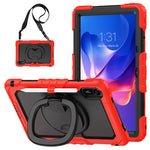 For Xiaomi Redmi Pad 2 11 Kickstand Case with Stylus Holder / Shoulder Strap PC Silicone Tablet Cover