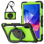 For Xiaomi Redmi Pad 2 11 Kickstand Case with Stylus Holder / Shoulder Strap PC Silicone Tablet Cover