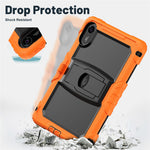 For Xiaomi Redmi Pad 2 11 Kickstand Case with Stylus Holder PC Silicone Shockproof Tablet Cover