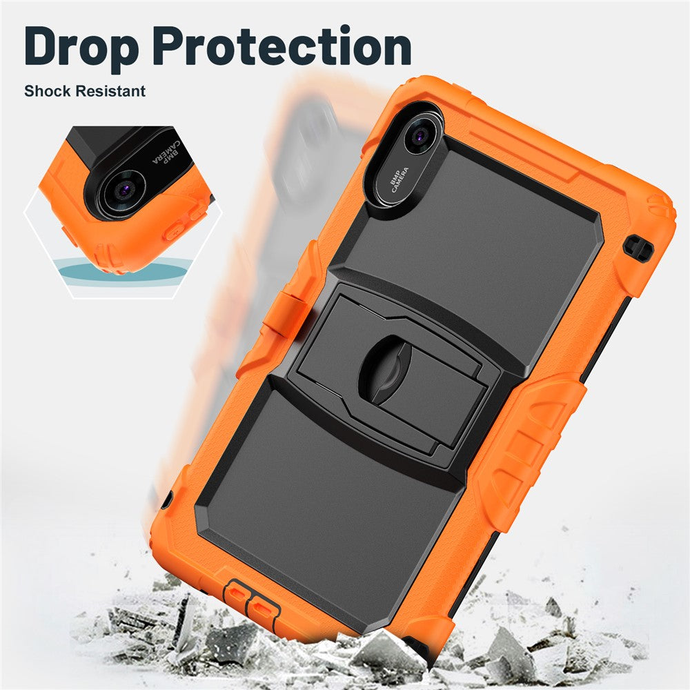 For Xiaomi Redmi Pad 2 11 Kickstand Case with Stylus Holder PC Silicone Shockproof Tablet Cover