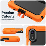 For Xiaomi Redmi Pad 2 11 Kickstand Case with Stylus Holder PC Silicone Shockproof Tablet Cover