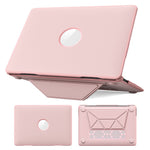 Laptopcover til MacBook Air 13" (2020) / (2018) A2337 M1 A2179 A1932 Kickstand PU TPU PC Beskyttelsescover