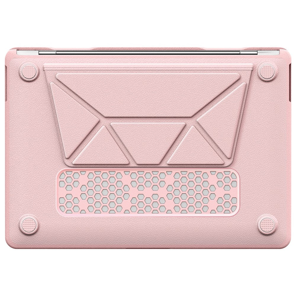 Laptopcover til MacBook Air 13" (2020) / (2018) A2337 M1 A2179 A1932 Kickstand PU TPU PC Beskyttelsescover