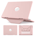 Laptopetui til MacBook Air 13 tommer (2026) A3449 / (2025) A3240 / (2024) A3113 / (2022) A2681 Støtte PU TPU PC Notebook-beskyttelsesetui
