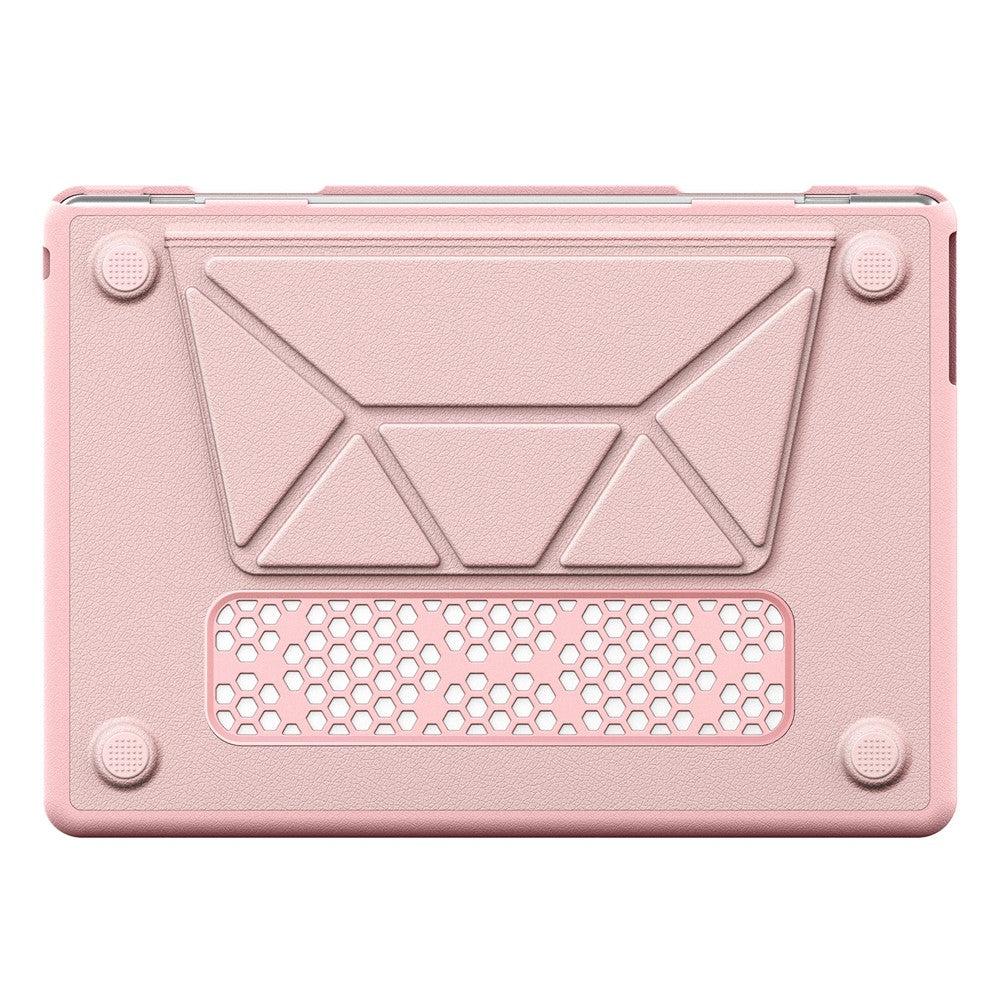 Laptopetui til MacBook Air 13 tommer (2026) A3449 / (2025) A3240 / (2024) A3113 / (2022) A2681 Støtte PU TPU PC Notebook-beskyttelsesetui