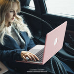 Laptopetui til MacBook Air 13 tommer (2026) A3449 / (2025) A3240 / (2024) A3113 / (2022) A2681 Støtte PU TPU PC Notebook-beskyttelsesetui