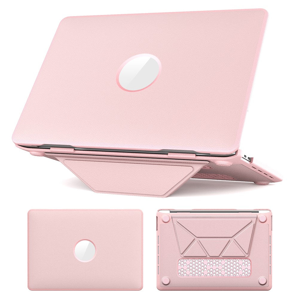 Laptopcover til MacBook Pro 13 tommer (2020) / (2019) / (2018) / (2017) / (2016) / A1706 / A1708 / A1989 / A2159 / A2338 / A2289 / A2251 Notebook-cover med støtteben