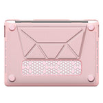 Laptopcover til MacBook Pro 13 tommer (2020) / (2019) / (2018) / (2017) / (2016) / A1706 / A1708 / A1989 / A2159 / A2338 / A2289 / A2251 Notebook-cover med støtteben