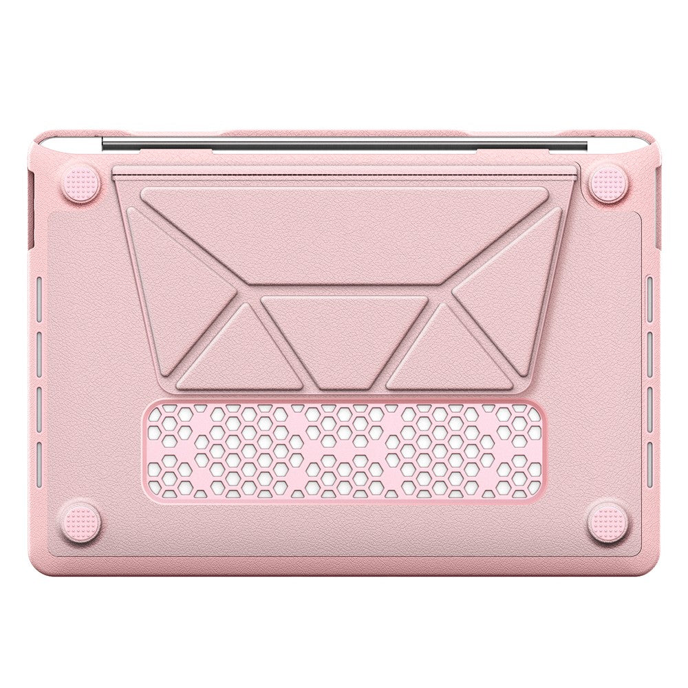 Laptopcover til MacBook Pro 13 tommer (2020) / (2019) / (2018) / (2017) / (2016) / A1706 / A1708 / A1989 / A2159 / A2338 / A2289 / A2251 Notebook-cover med støtteben