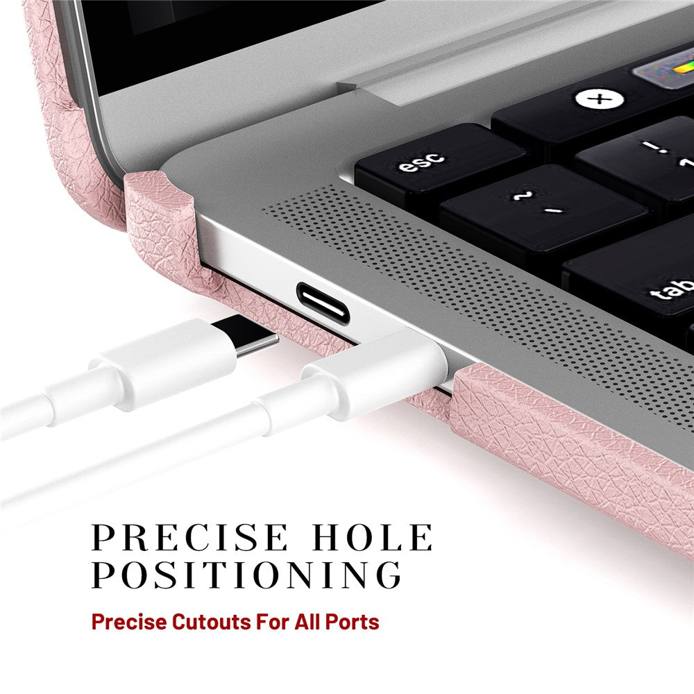 Laptopcover til MacBook Pro 13 tommer (2020) / (2019) / (2018) / (2017) / (2016) / A1706 / A1708 / A1989 / A2159 / A2338 / A2289 / A2251 Notebook-cover med støtteben