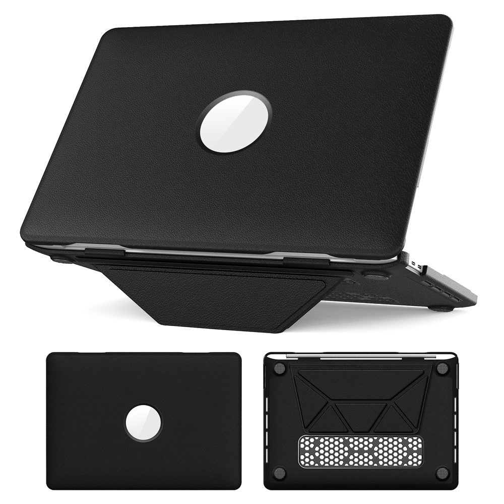 Laptopcover til MacBook Pro 13 tommer (2020) / (2019) / (2018) / (2017) / (2016) / A1706 / A1708 / A1989 / A2159 / A2338 / A2289 / A2251 Notebook-cover med støtteben