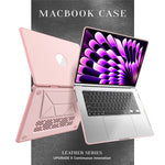 Laptop Case for MacBook Air 15 inch (2026) A3448 / (2025) A3241 / (2024) A311 / (2023) A2941 Notebook Kickstand Cover