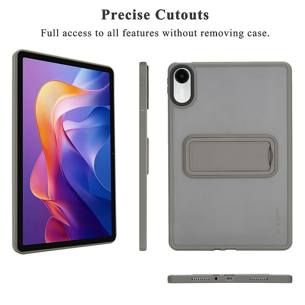 For Xiaomi Redmi Pad 2 11 Case with Kickstand TPU + PC Skin-Touch Tablet Cover