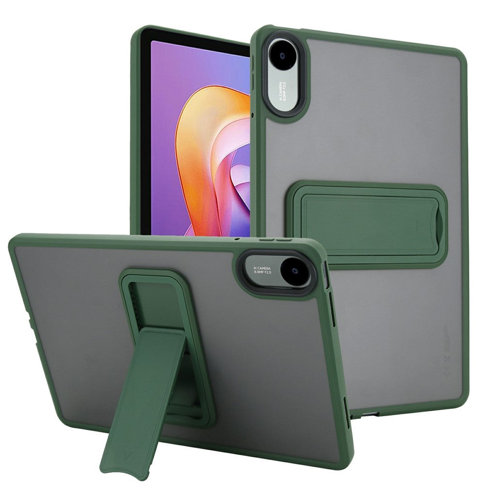 For Xiaomi Redmi Pad 2 11 Case with Kickstand TPU + PC Skin-Touch Tablet Cover