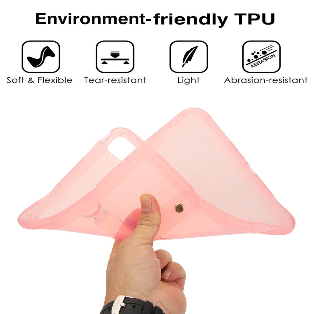 For Xiaomi Pad 5 Pro  /  Pad 5 Case Shockproof TPU Tablet Cover with Wristband