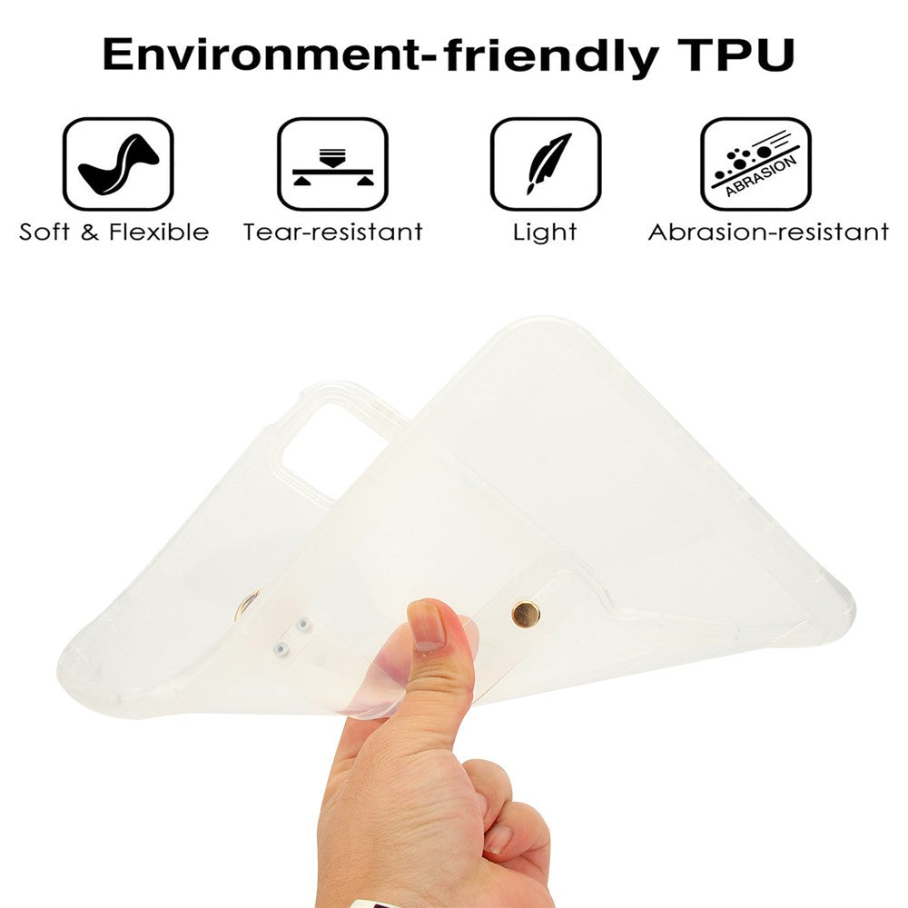 For Xiaomi Pad 6 Pro  /  Pad 6 Case Shockproof TPU Tablet Cover with Wristband