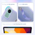 For Xiaomi Redmi Pad SE Case Shockproof TPU Tablet Cover with Wristband