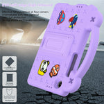 For Lenovo Tab K9  /  Tab One Case Kids Cartoon Patterns Hand Grip Kickstand Tablet EVA Cover